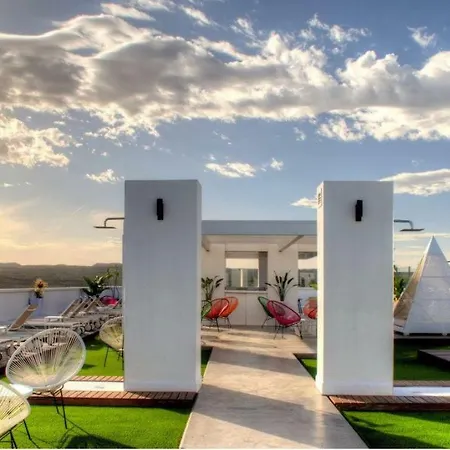 Cozy Flat With Amazing Roof In Corralejo